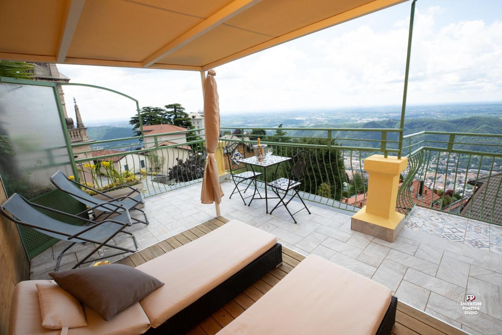 Hotel Vista Lago Брунате Екстериор снимка