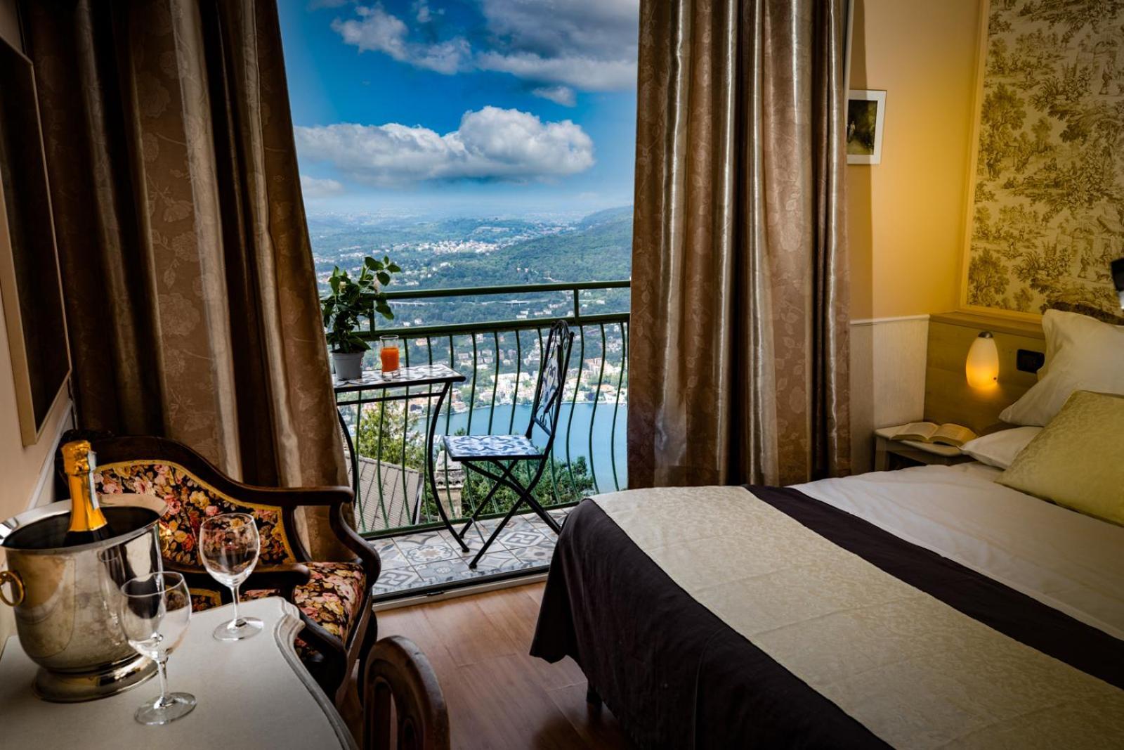 Hotel Vista Lago Брунате Екстериор снимка